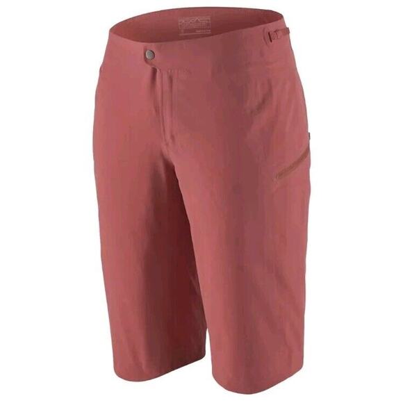 Patagonia Women’s Dirt Roamer Bike Shorts Size 6 Pink Salmon MSRP $129